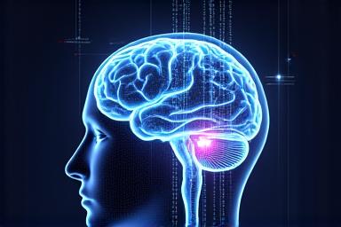 Icon of an AI brain analyzing a medical scan.
